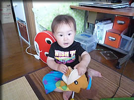 ハイ、お食べ。