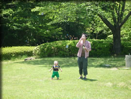 シャボン玉・・