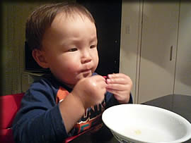 ブトウを剥きムキ・・