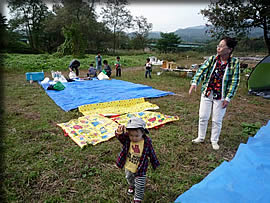 バァバ、いくぞ!