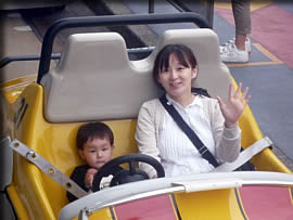 二回目はママと