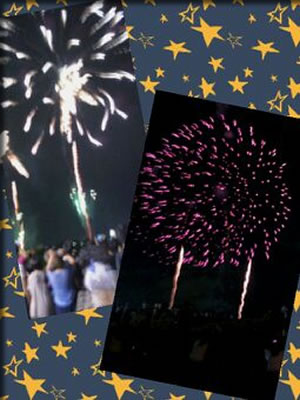 打ち上げ花火☆