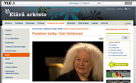 Outi Heiskanenさんのインタビュー