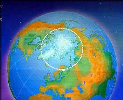 Laplandがある北極圏