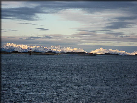 Lofoten in the evening, North Norway