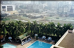 パシフィック・ホテルから