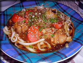 ダッカ風カレーうどん