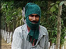 リキシャ系ほっかぶり