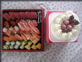 ���i�ƃP�[�L�Z�b�g