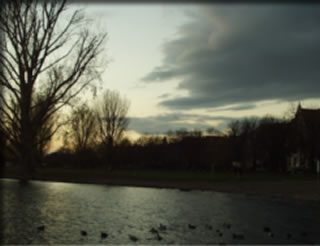 「宵闇のネッカー川」