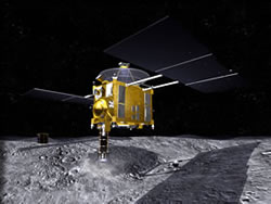 小惑星探査機「はやぶさ」