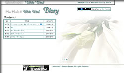 病室のガーベラ