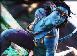 ナヴィ族の女戦士ネイティリ