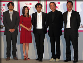 「おくりびと」舞台挨拶