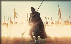 立ちはだかる関羽