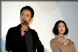 「余命」の舞台挨拶