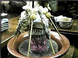 岩魚の炉辺焼き