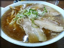 あべ食堂の中華そば