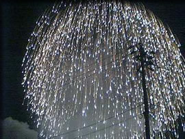 フィナーレの大花火