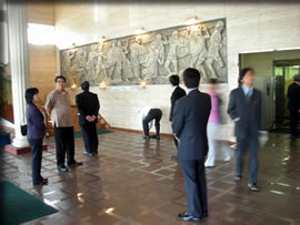 トロイ戦争のレリーフ