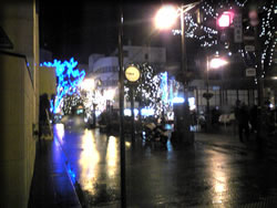 東邦銀行裏の夜景