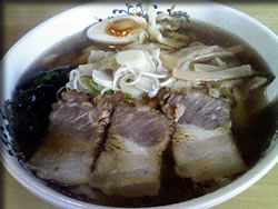 極太手打ちワンタンメン