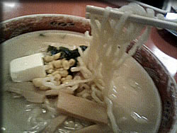 麺はこんなふう・・