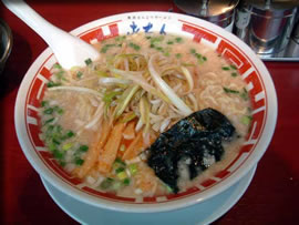 醤油豚骨ラーメン＋味付ねぎ