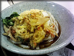 ぶっかけうどん小＋かき揚