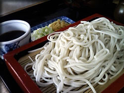 手打ちザル蕎麦