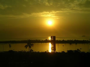マカッサルの夕陽