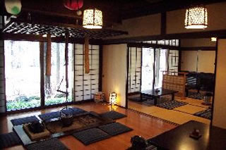 ゆず沢の茶屋（内部）