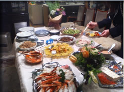 目もくらむばかりの料理！