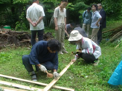 フシを抜くMIZOとまゆまゆ