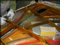 マイスターによるピアノ製作