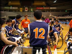 車椅子バスケットボール