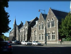 クライストチャーチの市街地