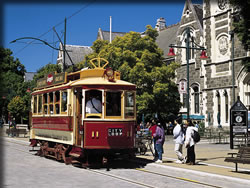 クライストチャーチのトラム