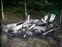 全焼した好山荘