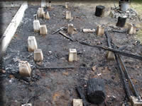 全焼した好山荘