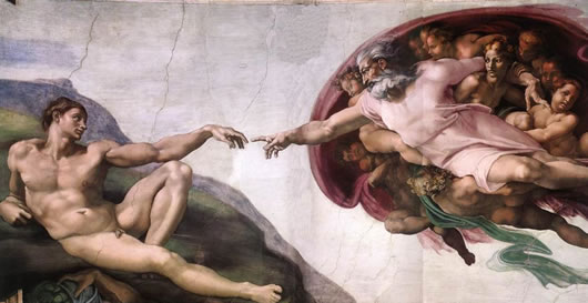 「アダムの創造」