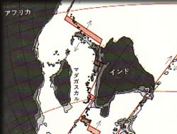 7500万年前のインド亜大陸