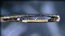 針の穴の“最後の晩餐”