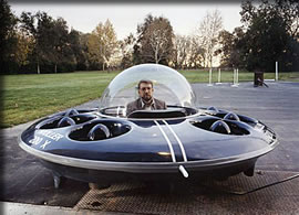 一人乗り空飛ぶ円盤