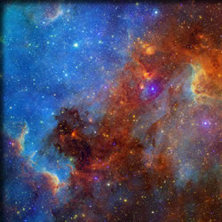 二つの合成画像