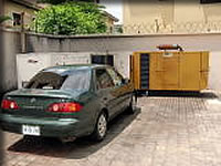 アパートの発電機