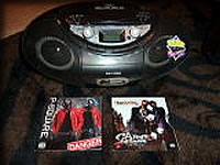 購入したCDとプレーヤー