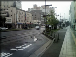 “くさび”からの帰り道